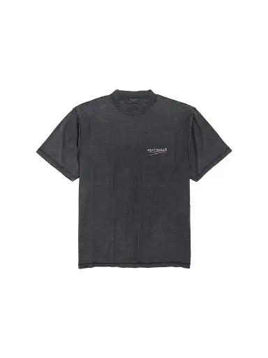 Balenciaga Men's Political Campaign Inside-Out Large Fit T-Shirt | Thumbnail 1