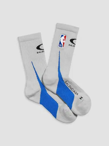 Balenciaga Men's  / NBA Collaboration Socks - Grey Blue | Thumbnail 2