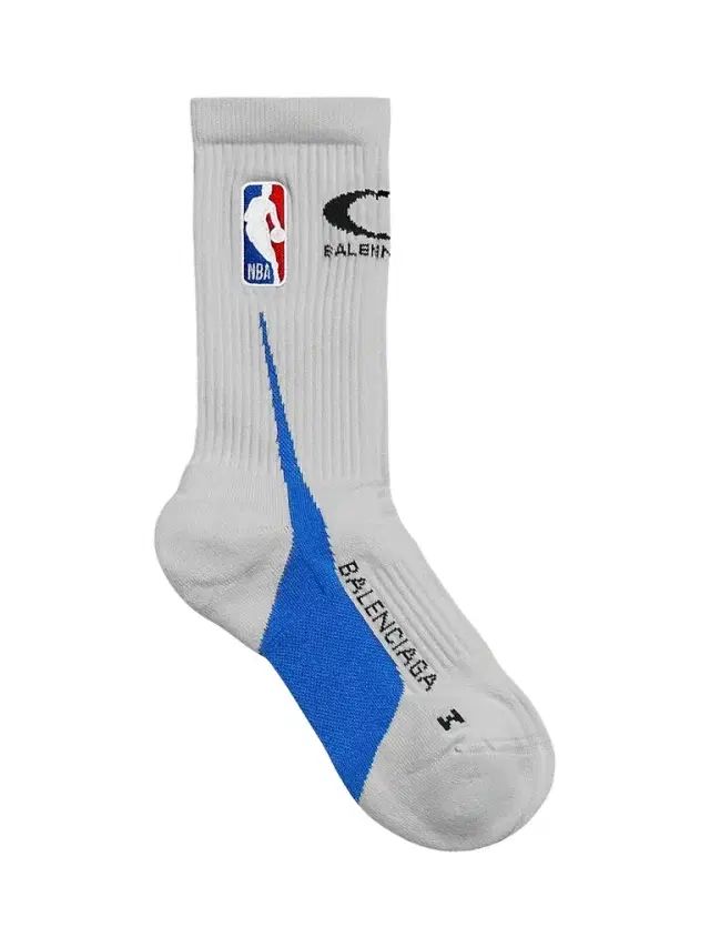 Balenciaga Men's  / NBA Collaboration Socks - Grey Blue