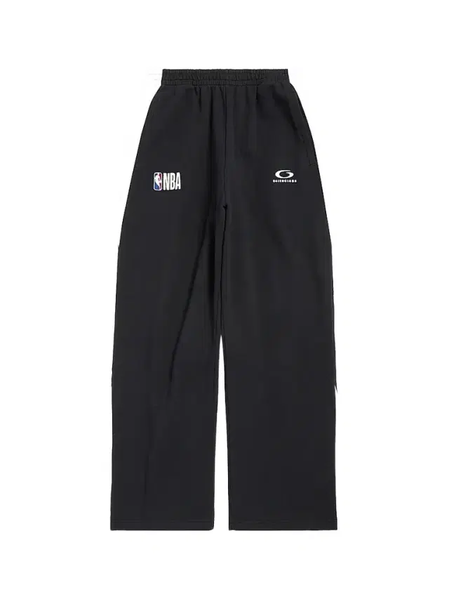 Balenciaga Men's  / NBA Collaboration Oversized Sweatpants - Black White