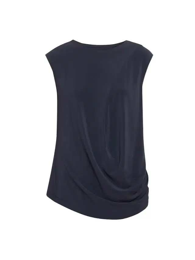 Issey Miyake Women's Drape Jersey Top - Dark Navy