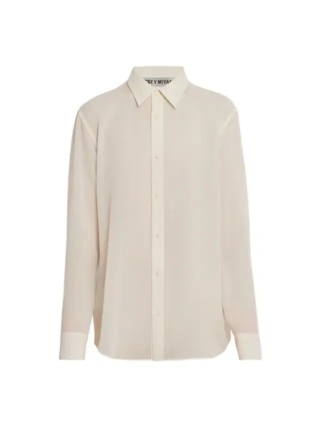 Issey Miyake Women's Sheer Wool-Blend Shirt - Off White