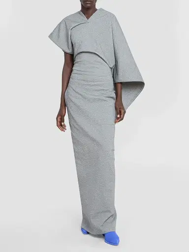 Issey Miyake Women's Allow Pebbled Drape Maxi Dress | Thumbnail 2 Issey Miyake Women's Allow Pebbled Drape Maxi Dress | Thumbnail 2