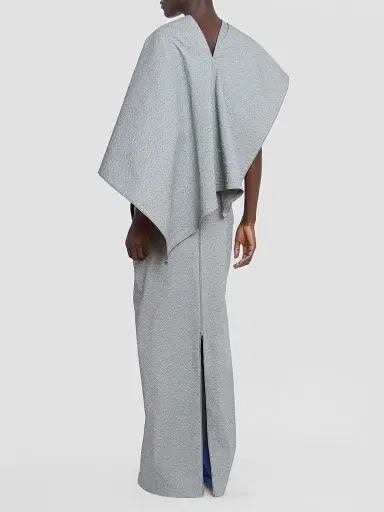 Issey Miyake Women's Allow Pebbled Drape Maxi Dress | Thumbnail 3 Issey Miyake Women's Allow Pebbled Drape Maxi Dress | Thumbnail 3
