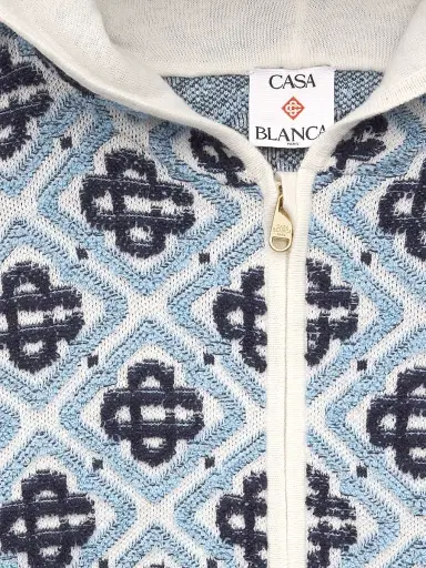 Casablanca Little Boys & Boy's Monogram Jacquard Zip Hoodie - Size 13 | Thumbnail 3