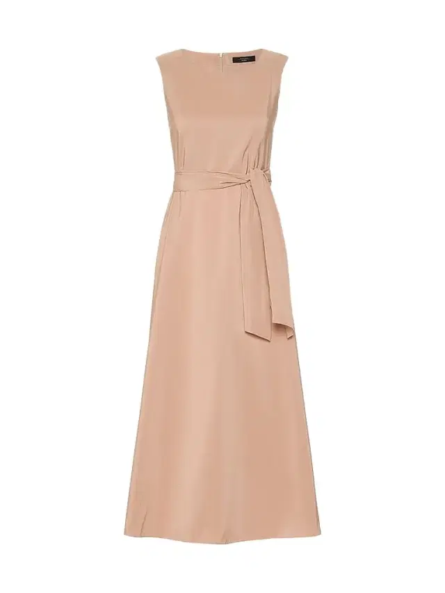 Weekend Max Mara Women's Flared Taffeta Dress - Pink