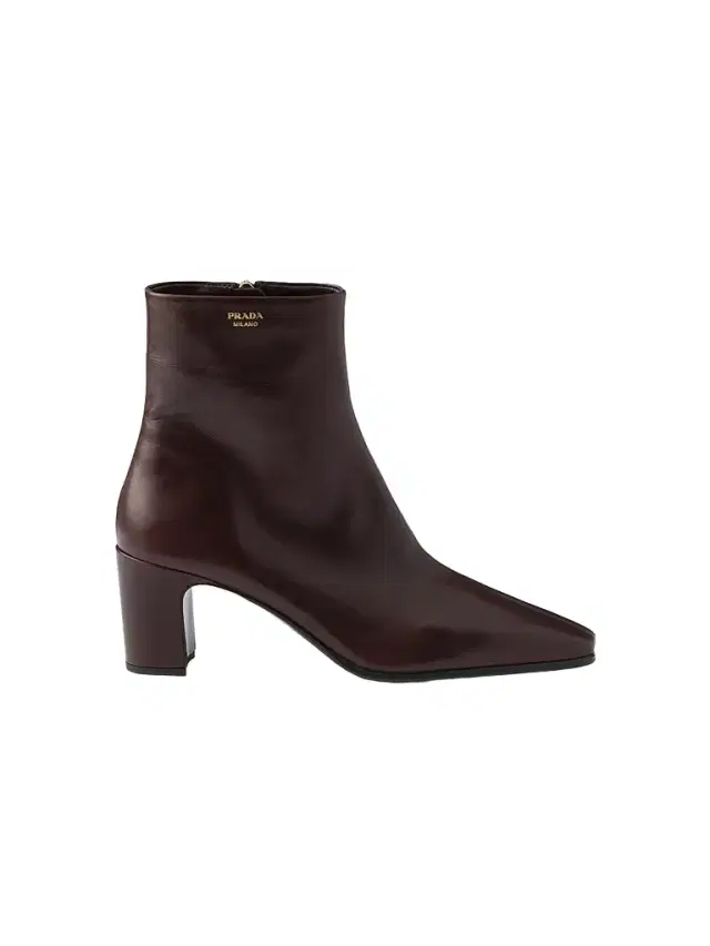 Prada Women's Leather Booties - Brown