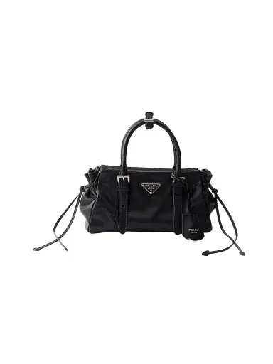 Prada Women's Karin Small Leather Top Handle Bag | Thumbnail 1 Prada Women's Karin Small Leather Top Handle Bag | Thumbnail 1