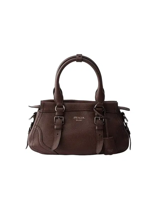 Women's Leather Tote Bag - Brown