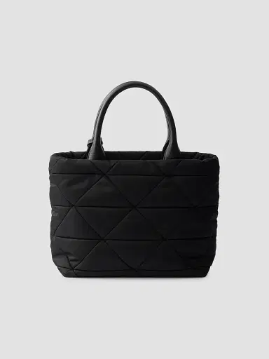 Prada Women's Padded Nylon Top Handle Bag - Black | Thumbnail 3 Prada Women's Padded Nylon Top Handle Bag - Black | Thumbnail 3
