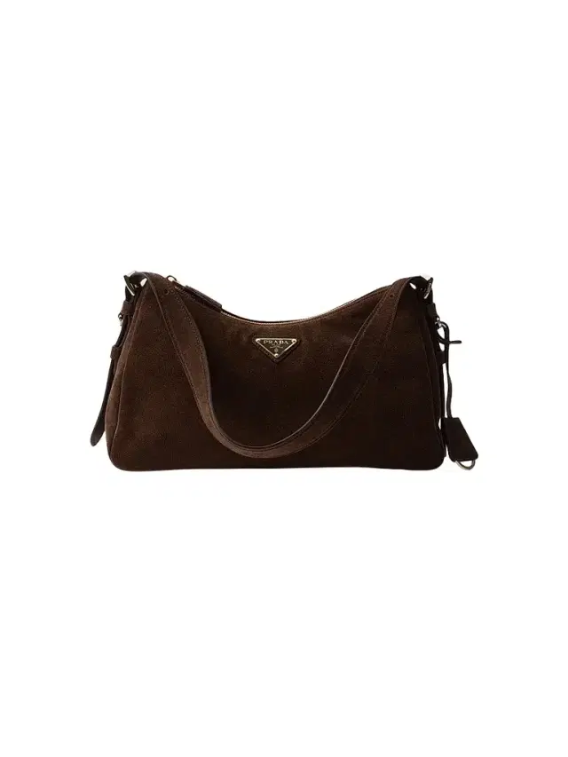 Women's Aimée Medium Suede Shoulder Bag - Chocolate Women's Aimée Medium Suede Shoulder Bag - Chocolate