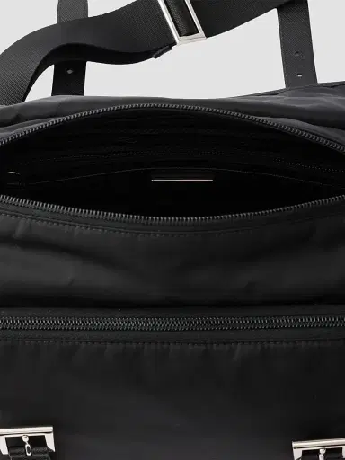 Prada Women's Large Quilted Nylon Shoulder Bag | Thumbnail 5 Prada Women's Large Quilted Nylon Shoulder Bag | Thumbnail 5
