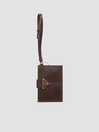 Prada Women's Leather Card Holder | Thumbnail 2