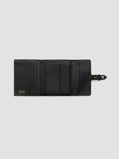Prada Women's Small Nappa Leather Wallet | Thumbnail 2 Prada Women's Small Nappa Leather Wallet | Thumbnail 2