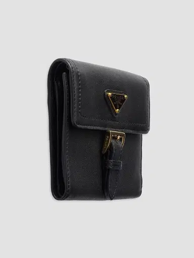 Prada Women's Small Nappa Leather Wallet | Thumbnail 4 Prada Women's Small Nappa Leather Wallet | Thumbnail 4