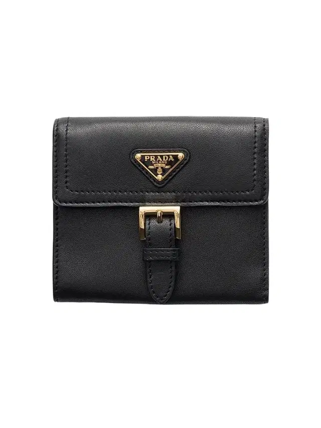 Prada Women's  Nappa Leather Wallet - Black