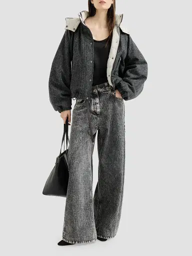 Brunello Cucinelli Women's Stretch Silk Satin Top - Black | Thumbnail 6 Brunello Cucinelli Women's Stretch Silk Satin Top - Black | Thumbnail 6