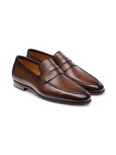 Magnanni Men's Diezma II Leather Penny Loafers | Thumbnail 2 Magnanni Men's Diezma II Leather Penny Loafers | Thumbnail 2