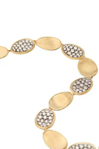 MARCO BICEGO Diamond Lunaria Alternating Petal Necklace | Thumbnail 3