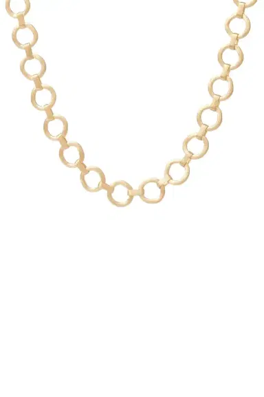 MARCO BICEGO Jaipur Gold Flat Link Necklace | Thumbnail 1 MARCO BICEGO Jaipur Gold Flat Link Necklace | Thumbnail 1