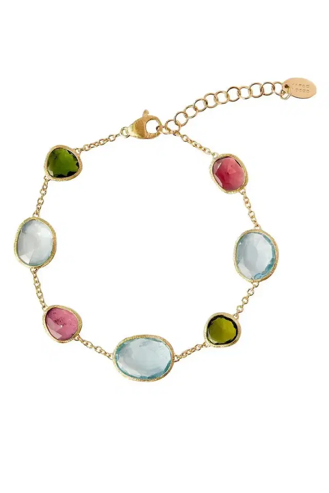 Multicolor Tourmaline Topaz Unico Bracelet Multicolor Tourmaline Topaz Unico Bracelet