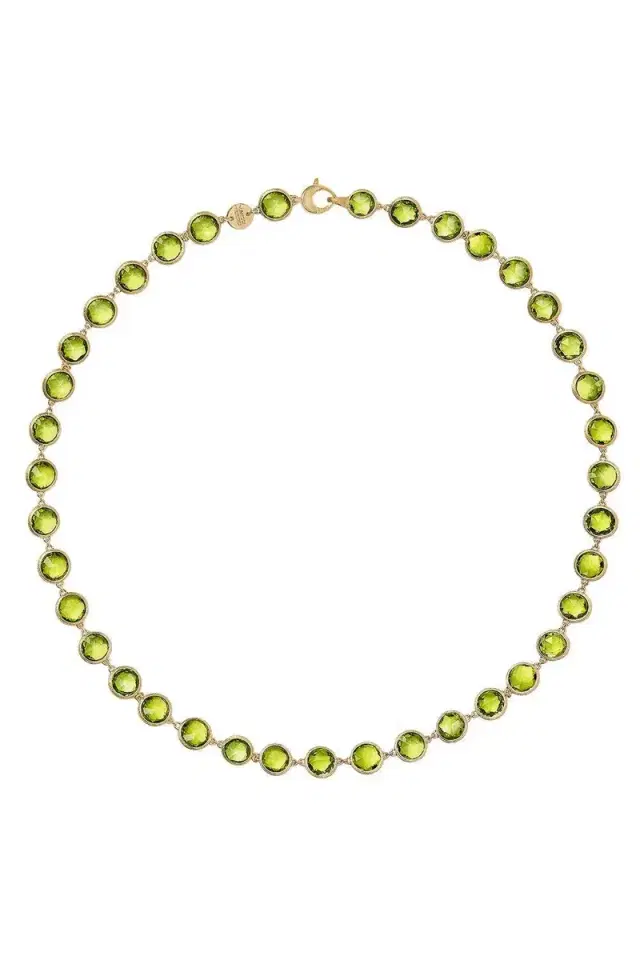 MARCO BICEGO Peridot Jaipur Link Necklace