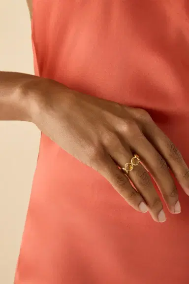 MARCO BICEGO Yellow Quartz Jaipur Band Ring | Thumbnail 2