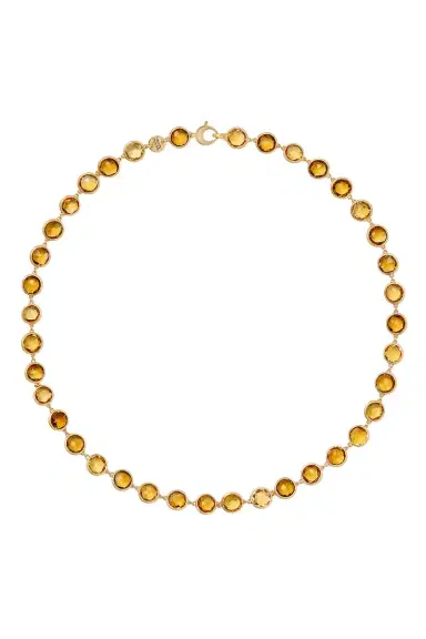 MARCO BICEGO Yellow Quartz Jaipur Link Necklace | Thumbnail 1