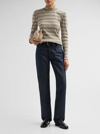 Ramy Brook Women's Yvonne Striped Knit Top - Bone Stripe | Thumbnail 2 Ramy Brook Women's Yvonne Striped Knit Top - Bone Stripe | Thumbnail 2