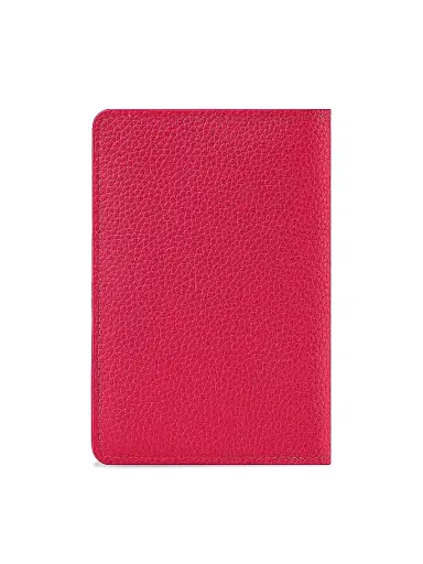 Maison de Sabre Leather Passport Holder - Fuchsia Lavender | Thumbnail 3 Maison de Sabre Leather Passport Holder - Fuchsia Lavender | Thumbnail 3