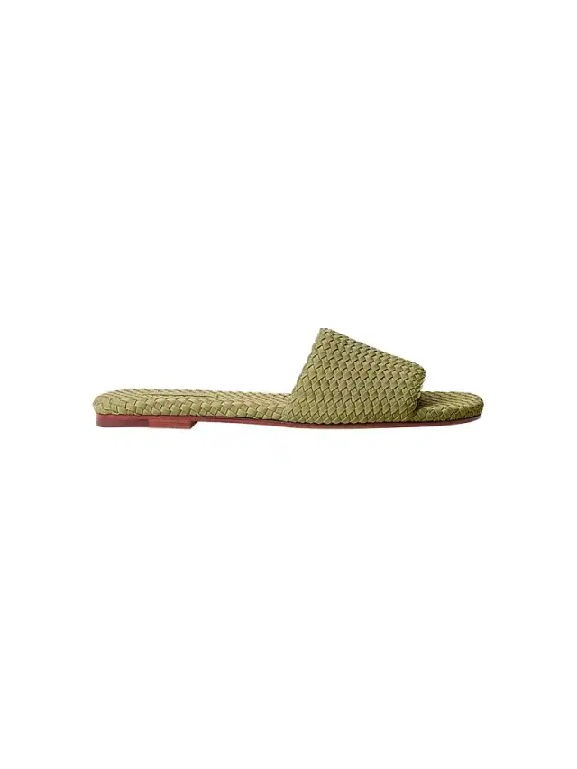 Naghedi Women's St. Barths Slide Sandals - Bottle Green
