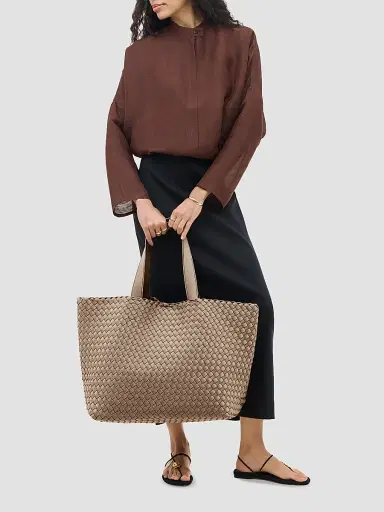 Naghedi Women's Como Large Tote Bag - Cashmere | Thumbnail 2 Naghedi Women's Como Large Tote Bag - Cashmere | Thumbnail 2