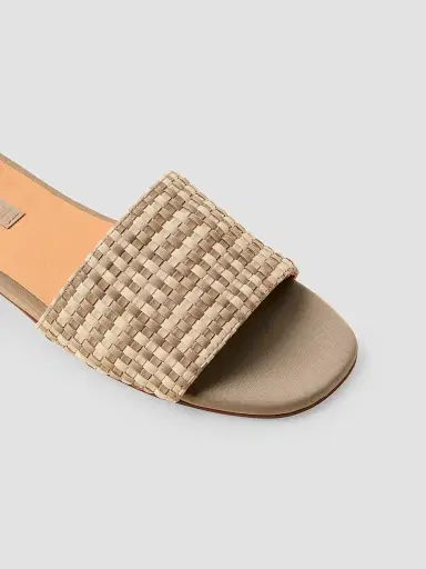 Naghedi Women's Cairo Slide Sandals - Chalk - Size 5 | Thumbnail 4