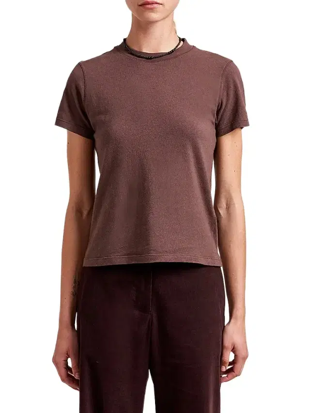 La Ligne Women's Molly Tee - Chocolate