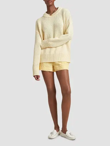 La Ligne Women's Solid Marin Sweater - Butter | Thumbnail 2