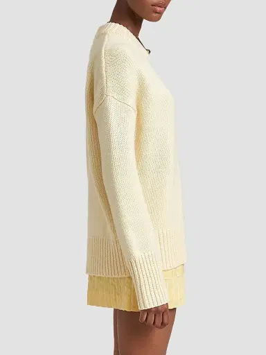 La Ligne Women's Solid Marin Sweater - Butter | Thumbnail 3