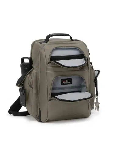 TUMI Men's Tumi Alpha Brief Pack - Grey Alloy | Thumbnail 2
