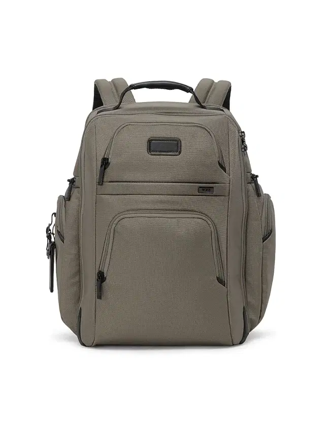 TUMI Men's Tumi Alpha Brief Pack - Grey Alloy