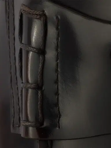 Prada Men's Brushed Leather Loafers - Brown | Thumbnail 5