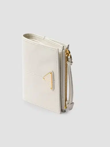 Prada Women's Leather Wallet - White | Thumbnail 4 Prada Women's Leather Wallet - White | Thumbnail 4