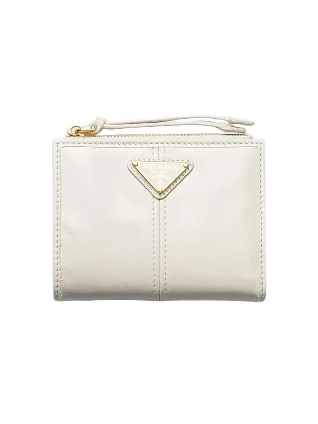Prada Women's  Leather Wallet - White