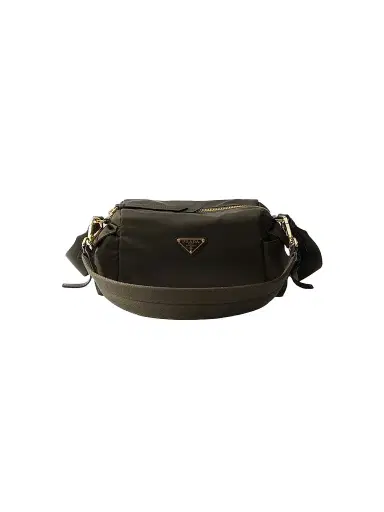Prada Women's Explore Re-Nylon and Leather Shoulder Bag - Green | Thumbnail 1 Prada Women's Explore Re-Nylon and Leather Shoulder Bag - Green | Thumbnail 1