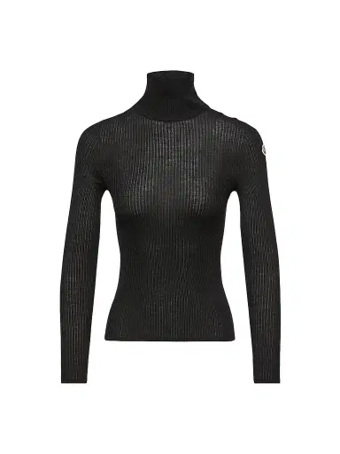 Moncler Women's Sweater in Wool - Black - Size XL | Thumbnail 1