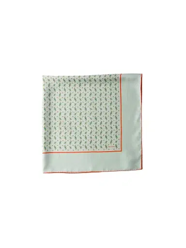 Prada Women's Printed Twill Scarf | Thumbnail 1 Prada Women's Printed Twill Scarf | Thumbnail 1