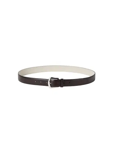 Brunello Cucinelli Men's Calfskin Belt - Brown | Thumbnail 1