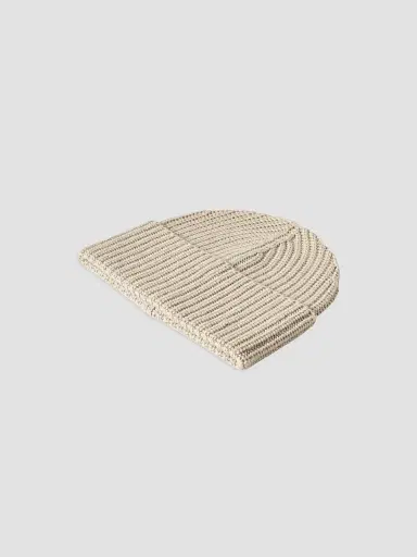 Brunello Cucinelli Men's Cashmere English Rib Knit Beanie - Camel - Size Small | Thumbnail 2