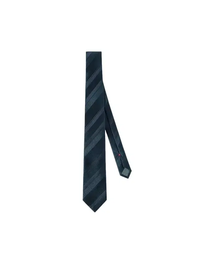 Brunello Cucinelli Men's Regimental Stripe Silk Tie - Navy Blue