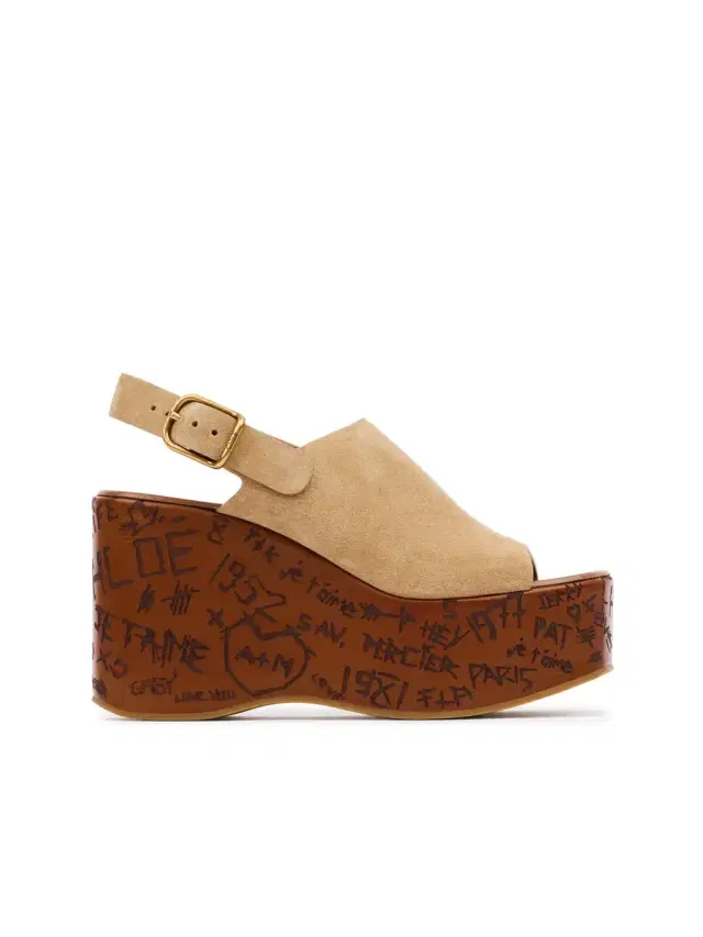 Maxime wedge sandal
