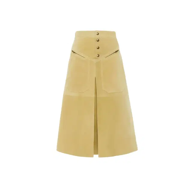 Chloé Knee-length skirt in suede