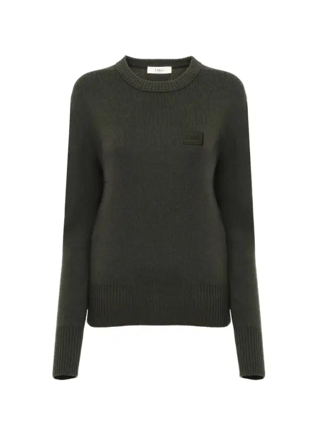 Chloé Logo sweater in a merino wool knit